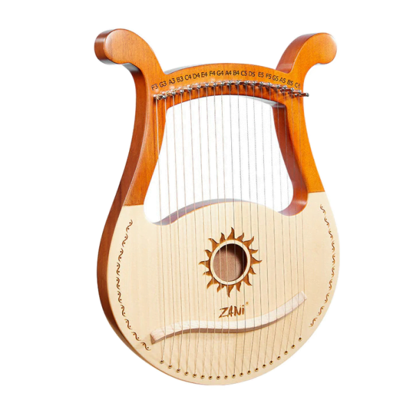 19 Strings Lyre Harp