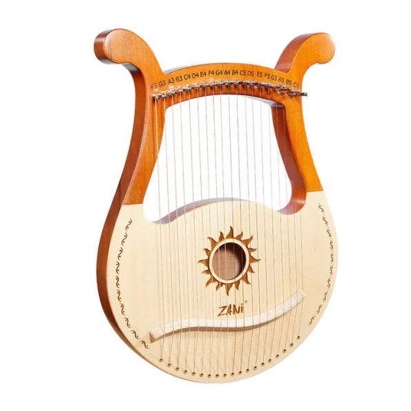 19 Strings Lyre Harp