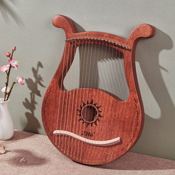 19 Strings Lyre Harp-2