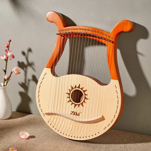 19 Strings Lyre Harp-1